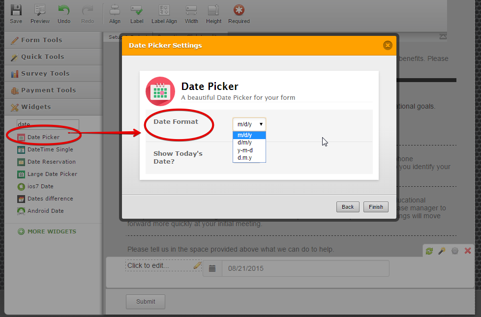 Date Field Formatting